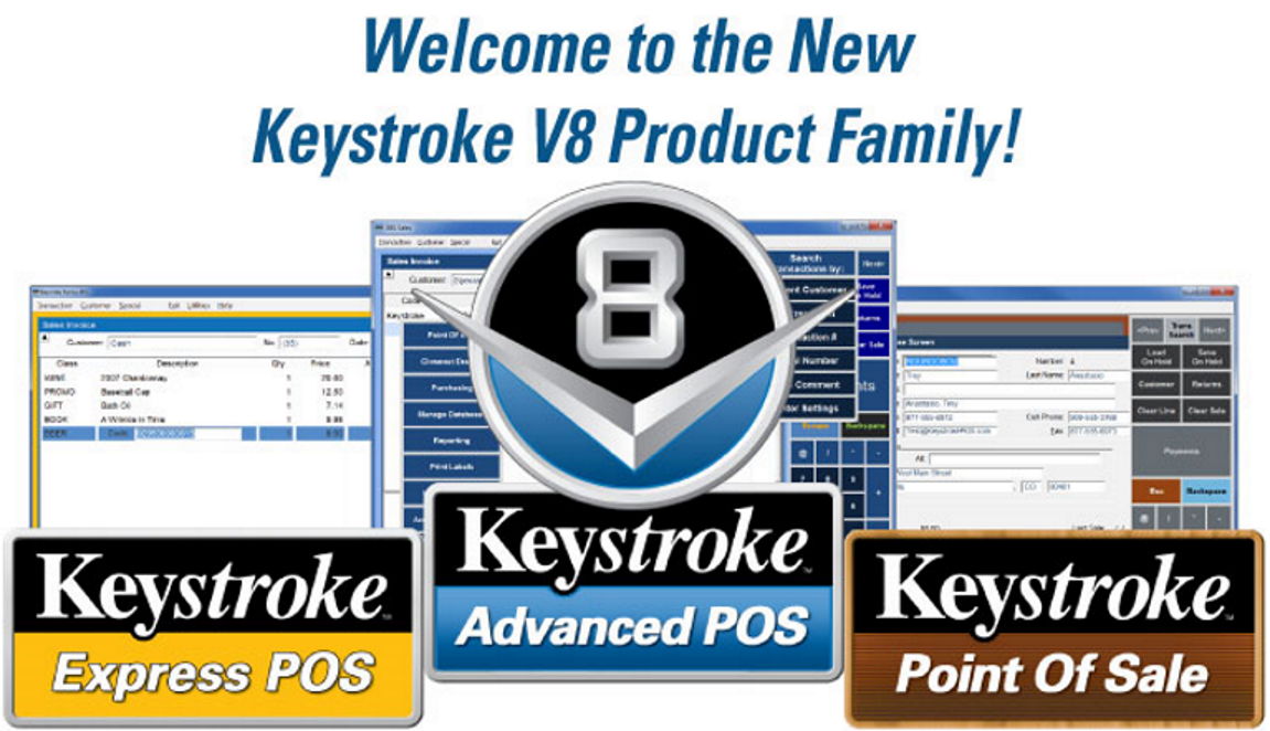 Keystroke Point of Sale System
