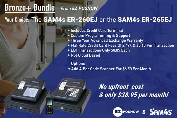 SAM4s Bronze+ Bundle with ER-260EJ or ER-265EJ