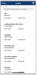 Mobile Inventory App for Cash Register Express pcAmerica