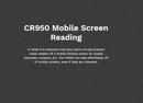 Code Reader 950