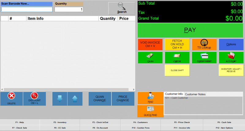 Cash Register Express POS Software License