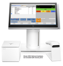 cash register express subscription shown with optional HP hardware 