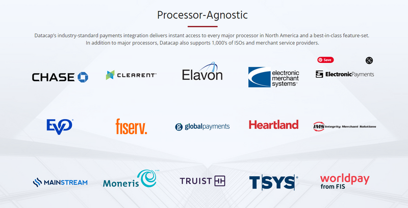 Datacap products are processor agnostic