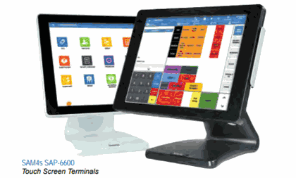 SAM4s SAP-6600II Android Touch Screen powered by SAM4pos for Restaurants